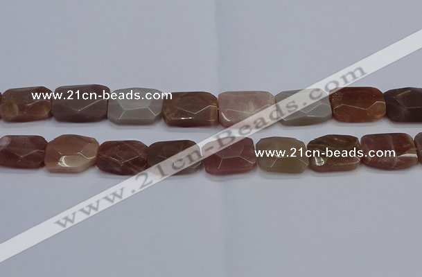 CNG7486 15.5 inches 18*25mm - 20*30mm faceted freeform sunstone beads