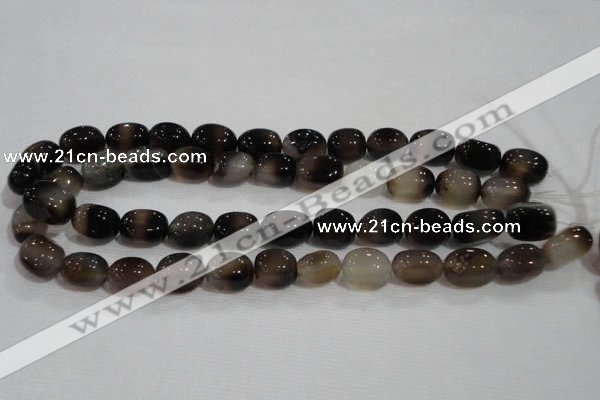 CNG752 15.5 inches 13*16mm nuggets agate beads wholesale