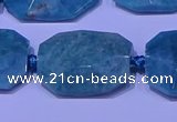 CNG7530 15.5 inches 18*25mm - 25*35mm faceted freeform amazonite beads