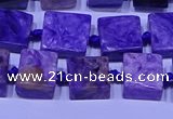 CNG7547 15.5 inches 12*14mm - 14*15mm freeform charoite beads