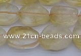 CNG7572 15.5 inches 10*14mm - 13*18mm freeform citrine beads