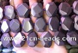 CNG7583 15.5 inches 15*20mm - 18*25mm faceted freeform hematite beads