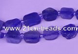 CNG7612 15.5 inches 8*9mm - 10*12mm freeform kyanite beads