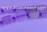 CNG7633 15.5 inches 5*7mm - 8*10mm nuggets kunzite beads