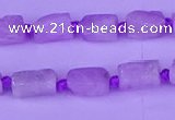 CNG7635 15.5 inches 5*7mm - 8*10mm nuggets kunzite beads