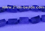 CNG7645 15.5 inches 5*6mm - 6*8mm nuggets tanzanite beads
