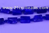 CNG7654 15.5 inches 5*6mm - 6*9mm nuggets lapis lazuli beads