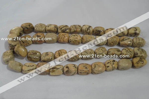 CNG775 15.5 inches 13*18mm nuggets feldspar jasper beads wholesale