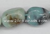 CNG78 15.5 inches 13*18mm - 25*35mm nuggets amazonite gemstone beads