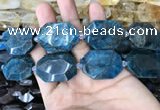 CNG7834 15.5 inches 22*30mm - 25*35mm faceted freeform apatite beads