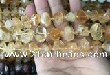 CNG7899 15.5 inches 10*14mm - 13*18mm faceted nuggets citrine beads