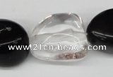 CNG79 15.5 inches 10*20mm - 20*30mm nuggets crystal & agate beads