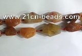 CNG7959 15.5 inches 15*25mm - 20*40mm nuggets agate beads