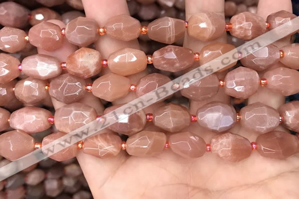 CNG7991 15.5 inches 10*13mm - 12*16mm faceted nuggets moonstone beads