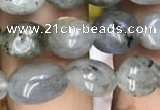 CNG8019 15.5 inches 6*8mm nuggets labradorite gemstone beads