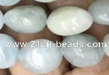 CNG8041 15.5 inches 8*10mm nuggets aquamarine beads wholesale