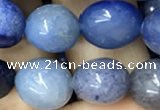 CNG8044 15.5 inches 8*10mm nuggets blue aventurine beads