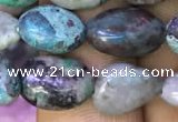 CNG8046 15.5 inches 8*10mm nuggets chrysocolla beads wholesale