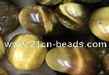 CNG8048 15.5 inches 8*10mm nuggets yellow tiger eye beads