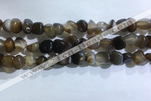 CNG8106 15.5 inches 6*8mm - 10*12mm agate gemstone chips beads