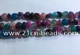 CNG8110 15.5 inches 6*8mm - 10*12mm agate gemstone chips beads