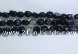 CNG8126 15.5 inches 8*12mm nuggets agate beads wholesale