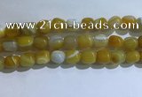 CNG8131 15.5 inches 8*12mm nuggets striped agate beads wholesale