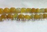 CNG8150 15.5 inches 10*14mm nuggets agate beads wholesale