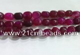 CNG8153 15.5 inches 10*14mm nuggets agate beads wholesale