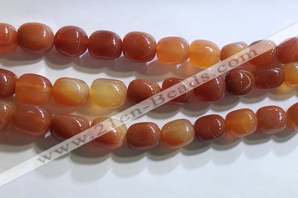 CNG8155 15.5 inches 10*14mm nuggets agate beads wholesale