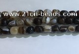 CNG8196 15.5 inches 10*14mm nuggets striped agate beads wholesale