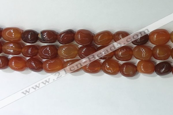 CNG8209 15.5 inches 12*16mm nuggets agate beads wholesale