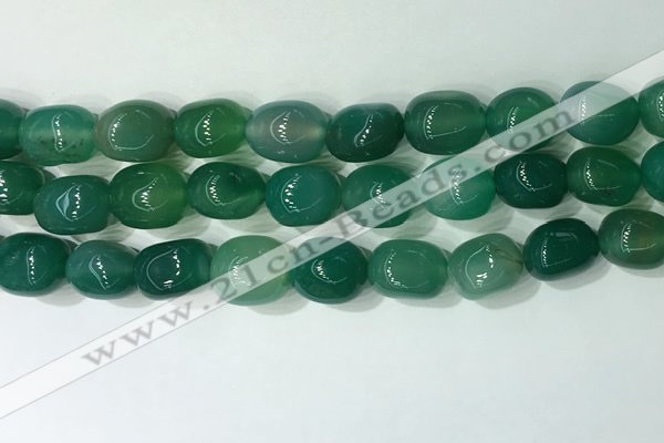 CNG8215 15.5 inches 12*16mm nuggets agate beads wholesale