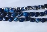 CNG8231 15.5 inches 12*16mm nuggets striped agate beads wholesale