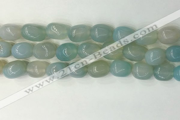 CNG8254 15.5 inches 13*18mm nuggets agate beads wholesale