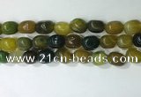 CNG8258 15.5 inches 13*18mm nuggets agate beads wholesale