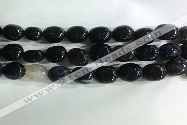 CNG8261 15.5 inches 13*18mm nuggets agate beads wholesale