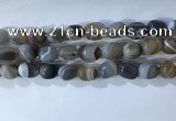 CNG8277 15.5 inches 13*18mm nuggets striped agate beads wholesale