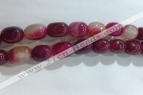 CNG8292 15.5 inches 15*20mm nuggets agate beads wholesale