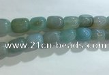 CNG8298 15.5 inches 15*20mm nuggets agate beads wholesale