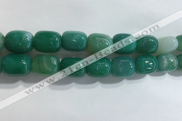 CNG8299 15.5 inches 15*20mm nuggets agate beads wholesale