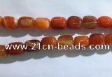 CNG8314 15.5 inches 15*20mm nuggets striped agate beads wholesale