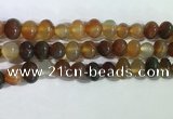CNG8337 15.5 inches 10*12mm nuggets agate beads wholesale