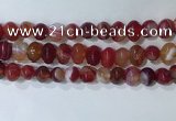 CNG8346 15.5 inches 10*12mm nuggets striped agate beads wholesale