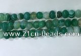 CNG8349 15.5 inches 10*12mm nuggets striped agate beads wholesale