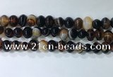 CNG8352 15.5 inches 10*12mm nuggets striped agate beads wholesale