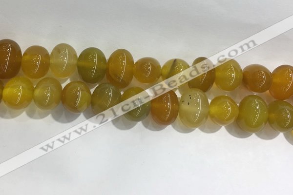 CNG8360 15.5 inches 12*16mm nuggets agate beads wholesale