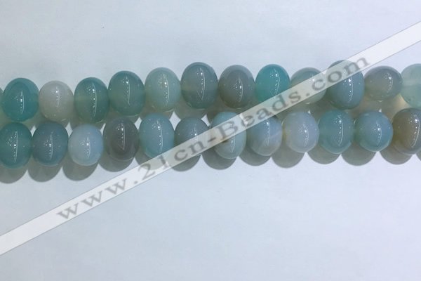 CNG8368 15.5 inches 12*16mm nuggets agate beads wholesale