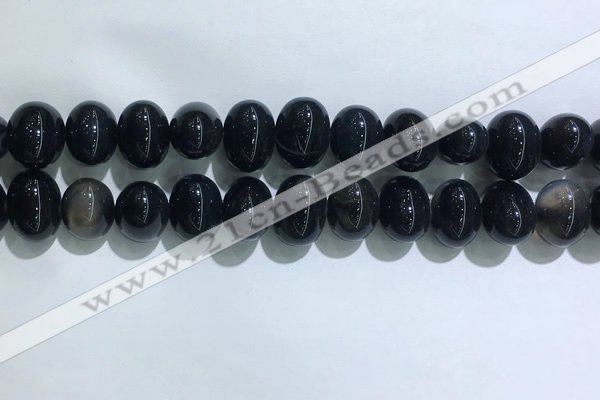 CNG8373 15.5 inches 12*16mm nuggets agate beads wholesale