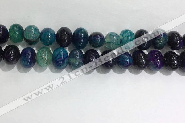 CNG8375 15.5 inches 12*16mm nuggets agate beads wholesale